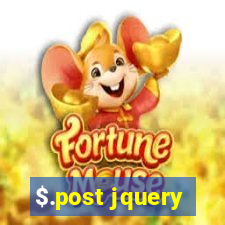 $.post jquery